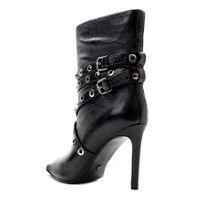 Чёрные полусапоги Grasetto GT002470-32