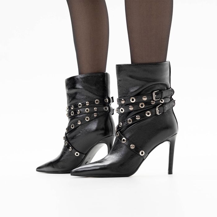 Grasetto қара жартылай етіктері GT002470-32