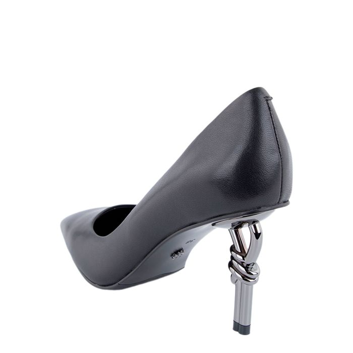 Grasetto қара, биік өкшелі туфлілері GT002201-75