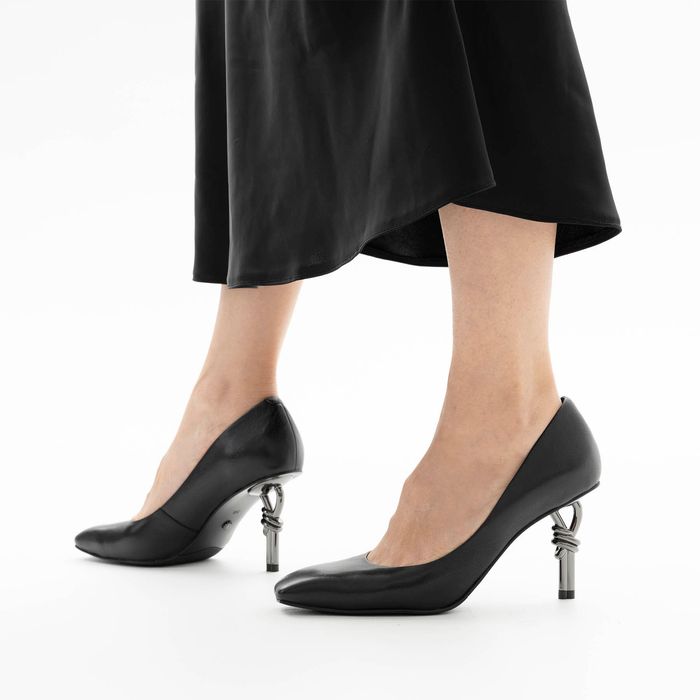 Чёрные туфли лодочки Grasetto GT002201-75