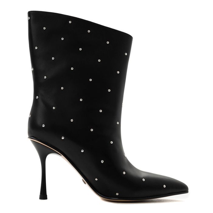 Чёрные полусапоги Grasetto GT002565-31