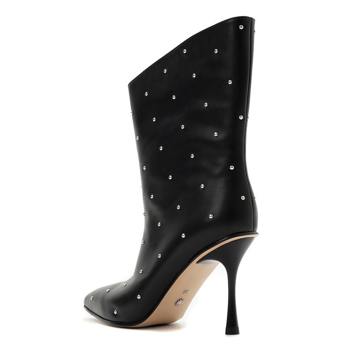 Чёрные полусапоги Grasetto GT002565-31