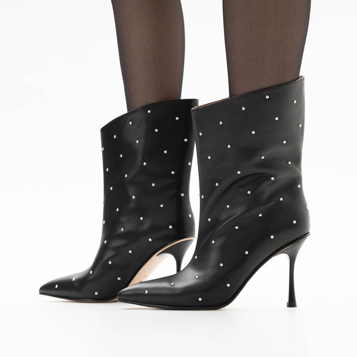 Grasetto қара жартылай етіктері GT002565-31