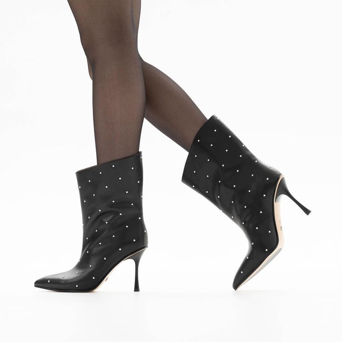 Grasetto қара жартылай етіктері GT002565-31