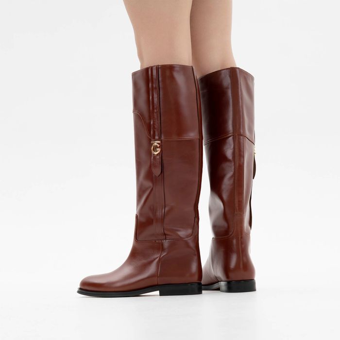 Коричневые сапоги Grasetto GT002353-30