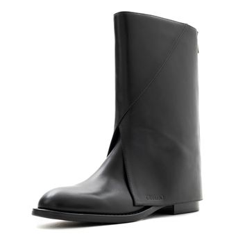 Чёрные полусапоги Grasetto