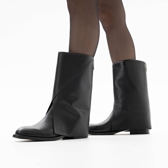 Grasetto қара жартылай етіктері GT001665-31