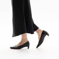 Grasetto қара, биік өкшелі туфлілері GT002158-75