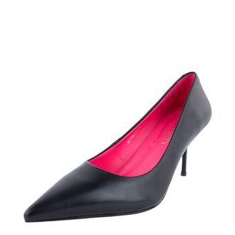 Чёрные туфли лодочки Grasetto