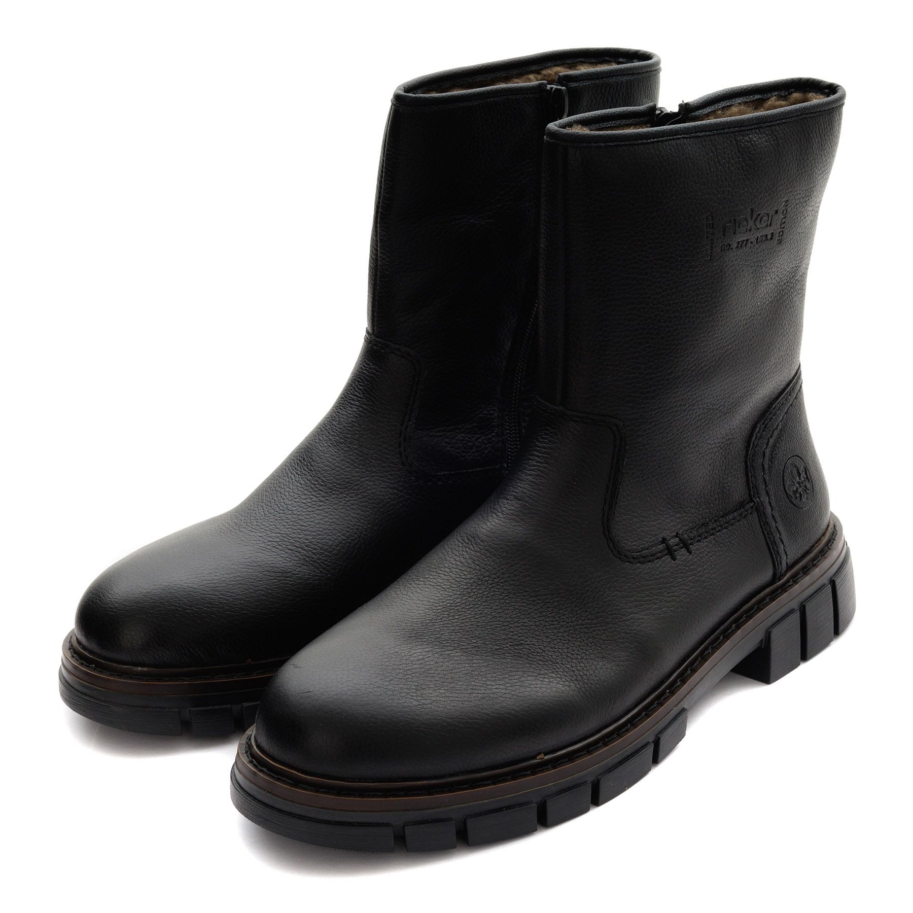 Чёрные сапоги Rieker 32251-00
