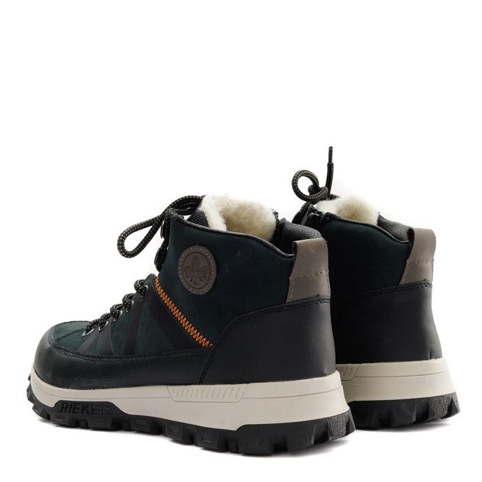 Синие трекинговые кроссовки RIEKER 35504-14