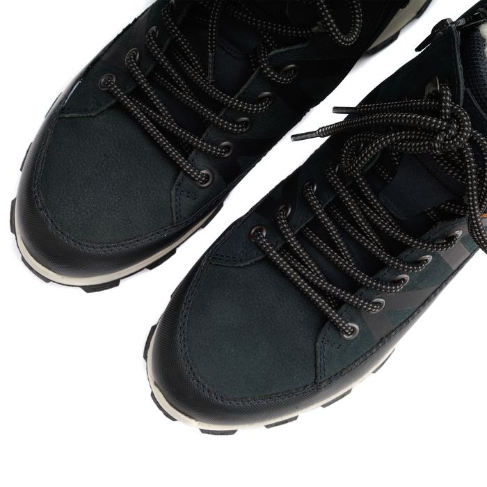 Синие трекинговые кроссовки RIEKER 35504-14