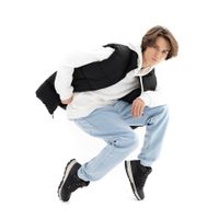 Чёрные трекинговые кроссовки Rieker 35534-00