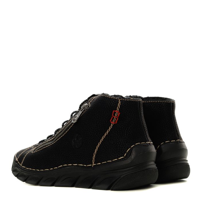 Rieker қара бәтеңкелері 55048-00