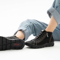 Rieker қара бәтеңкелері 55048-00
