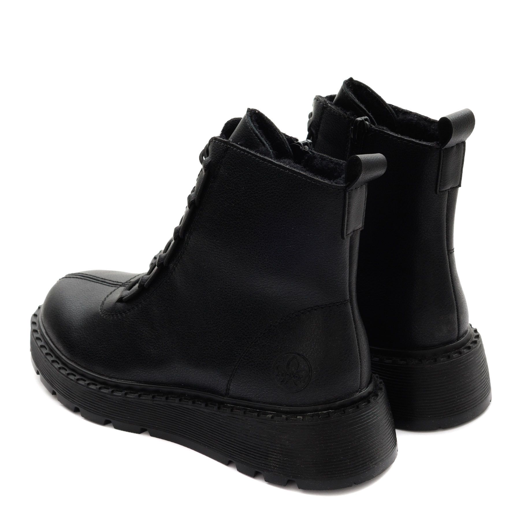 Rieker қара бәтеңкелері 70450-00