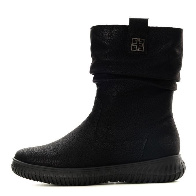 Rieker қара жартылай етіктері