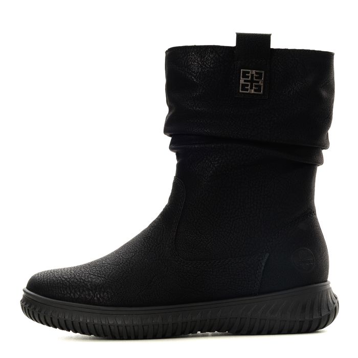 Rieker қара жартылай етіктері 74283-00