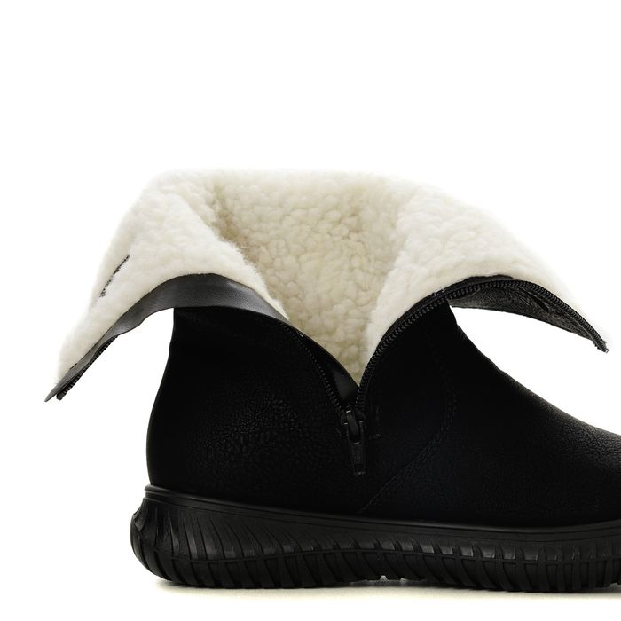 Rieker қара жартылай етіктері 74283-00