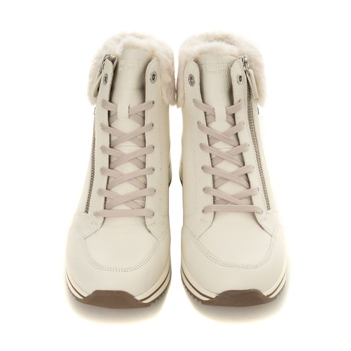 Remonte ақ бәтеңкелері D0T77-80