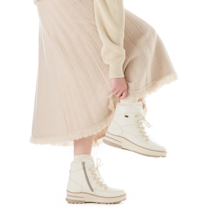 Белые ботинки Remonte D2B74-80