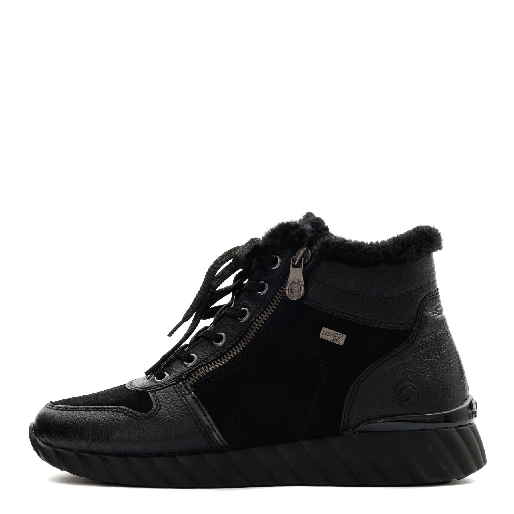 Remonte қара бәтеңкелері D5985-02