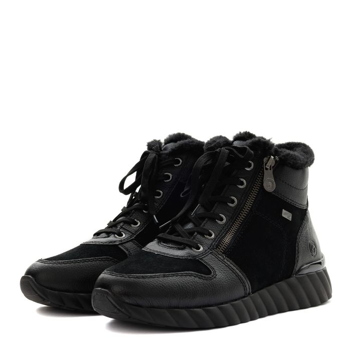 Remonte қара бәтеңкелері D5985-02