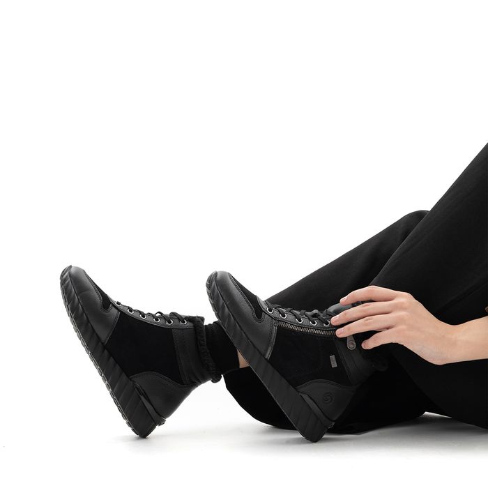 Remonte қара бәтеңкелері D5985-02