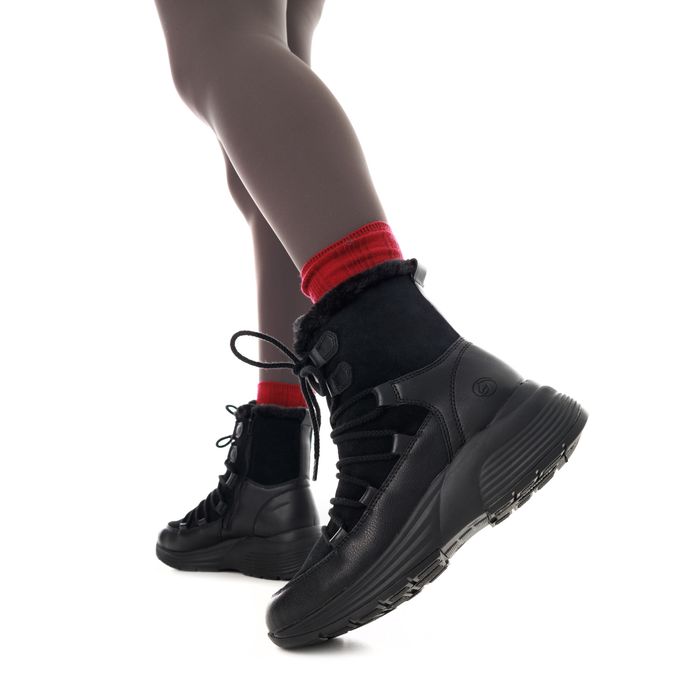 Remonte қара бәтеңкелері D6685-02