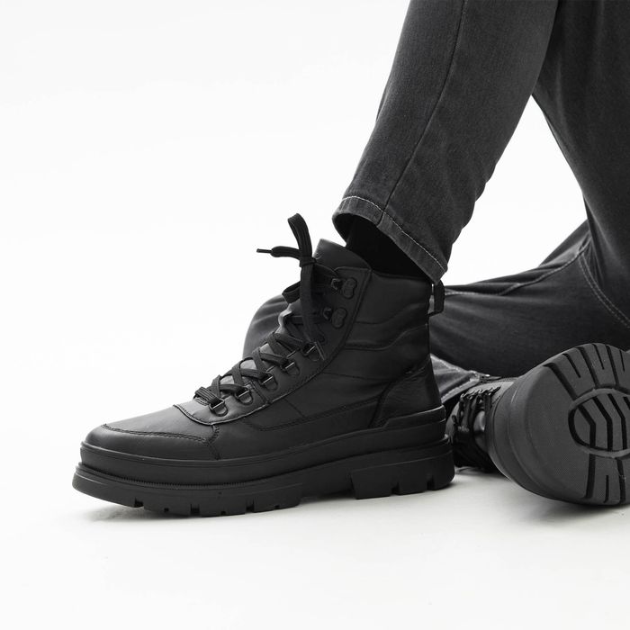 Rieker қара бәтеңкелері U1271-00