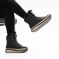 Rieker қара бәтеңкелері W0963-01