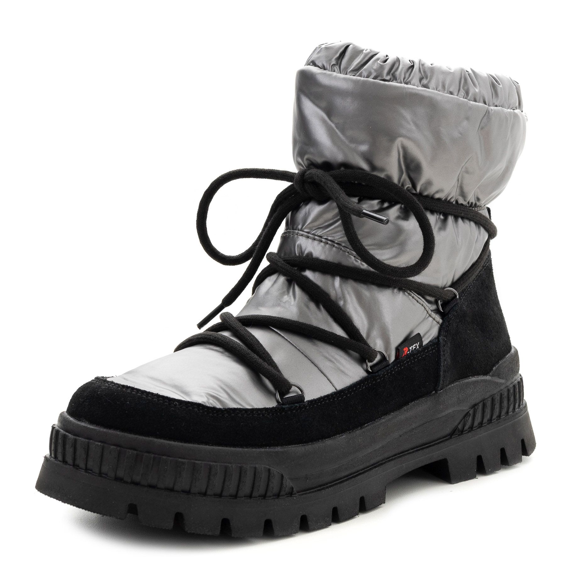 Серые полусапоги Rieker W2170-42