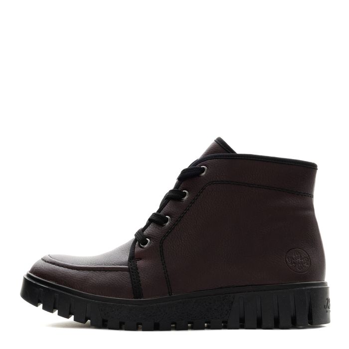 Бордовые ботинки Rieker Y3407-35