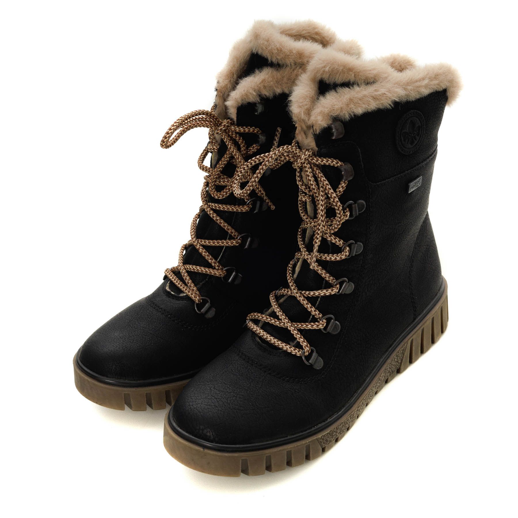 Rieker қара бәтеңкелері Y3424-00