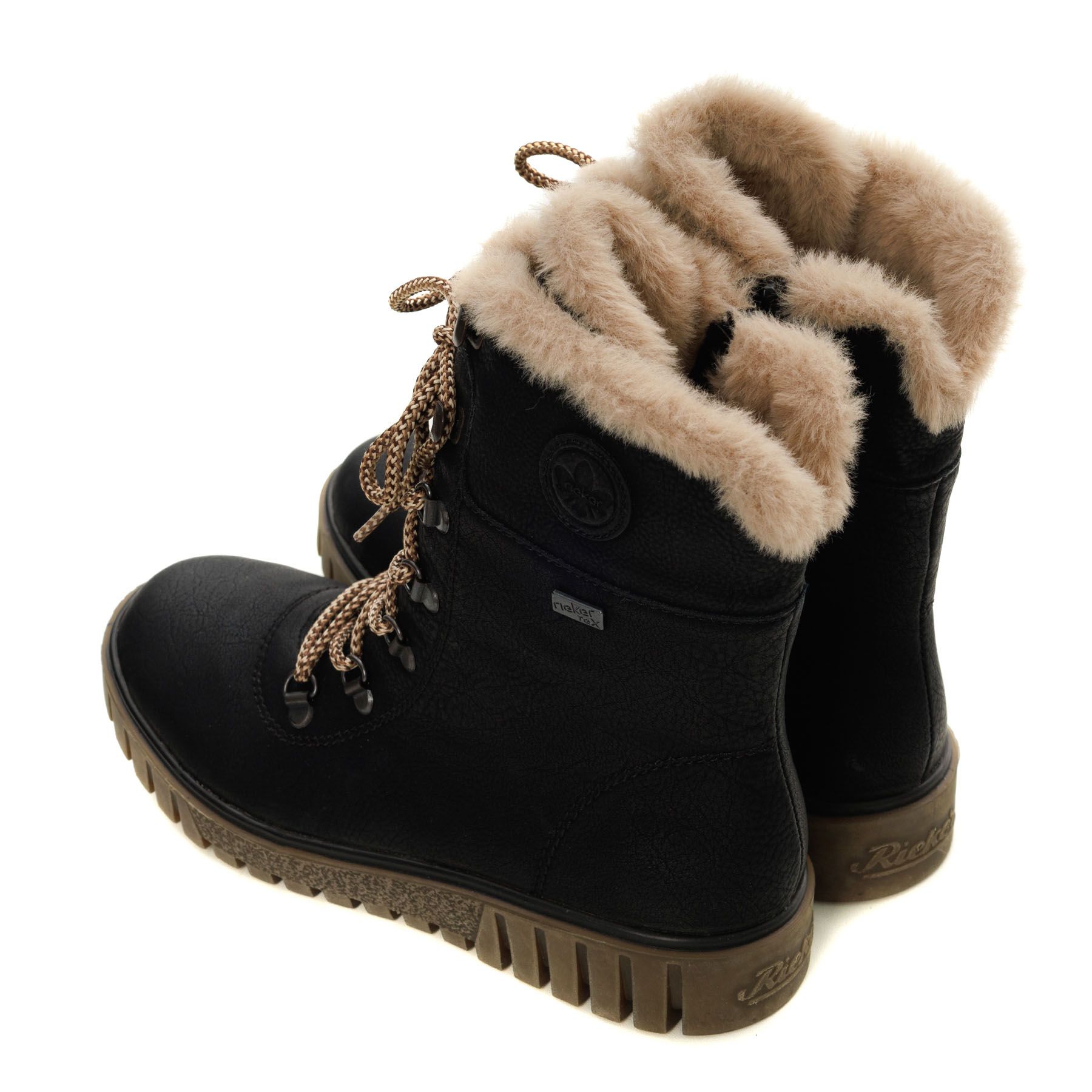 Rieker қара бәтеңкелері Y3424-00