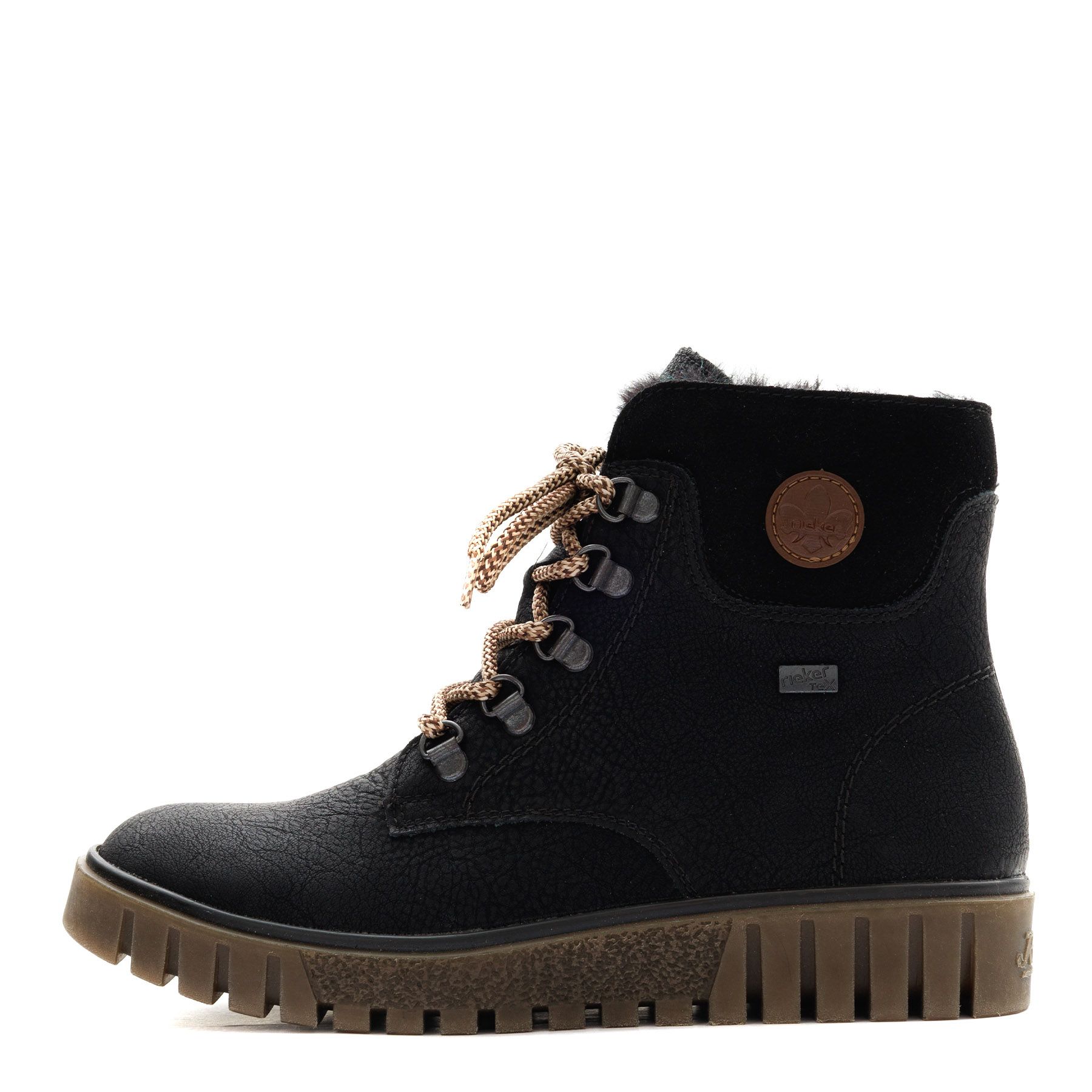 Rieker қара бәтеңкелері Y3433-00