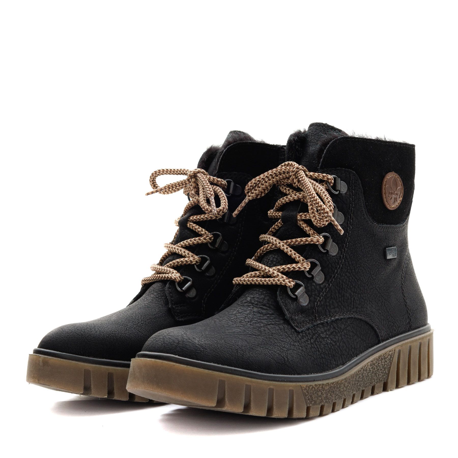 Rieker қара бәтеңкелері Y3433-00