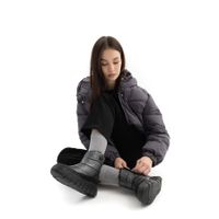 Rieker қара үрілген аяқ киімі Y3552-00