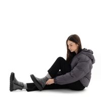 Rieker қара үрілген аяқ киімі Y3552-00