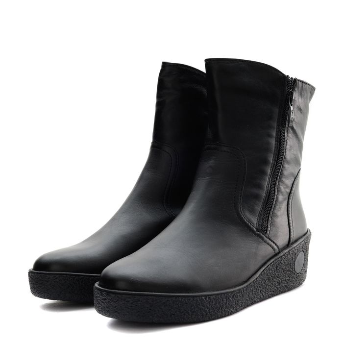 Francesco Donni қара жартылай етіктері F4F1 4M908-02W02