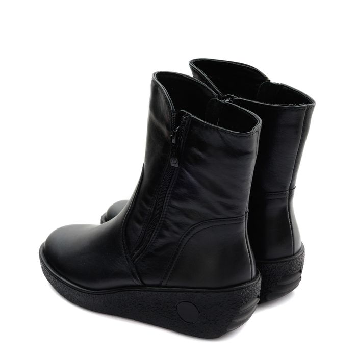 Francesco Donni қара жартылай етіктері F4F1 4M908-02W02