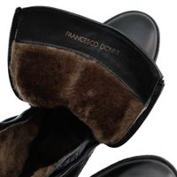 Francesco Donni қара жартылай етіктері F4F1 4M908-02W02