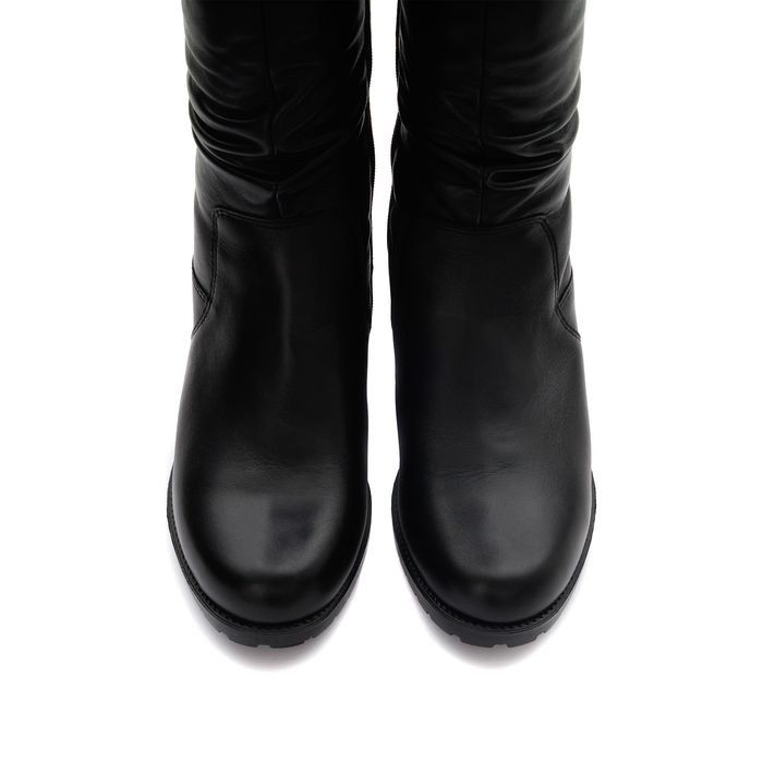 Чёрные сапоги Francesco Donni F1F1 6V019-02W02