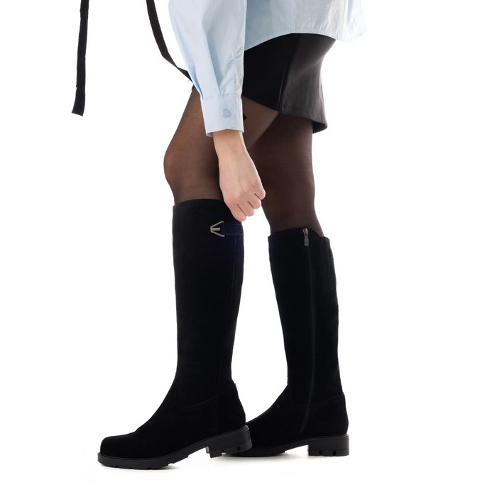 Francesco Donni қара етіктері F1R1 HN430-02W08