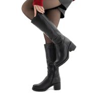 Чёрные сапоги Francesco Donni F1F1 QC176-02W08