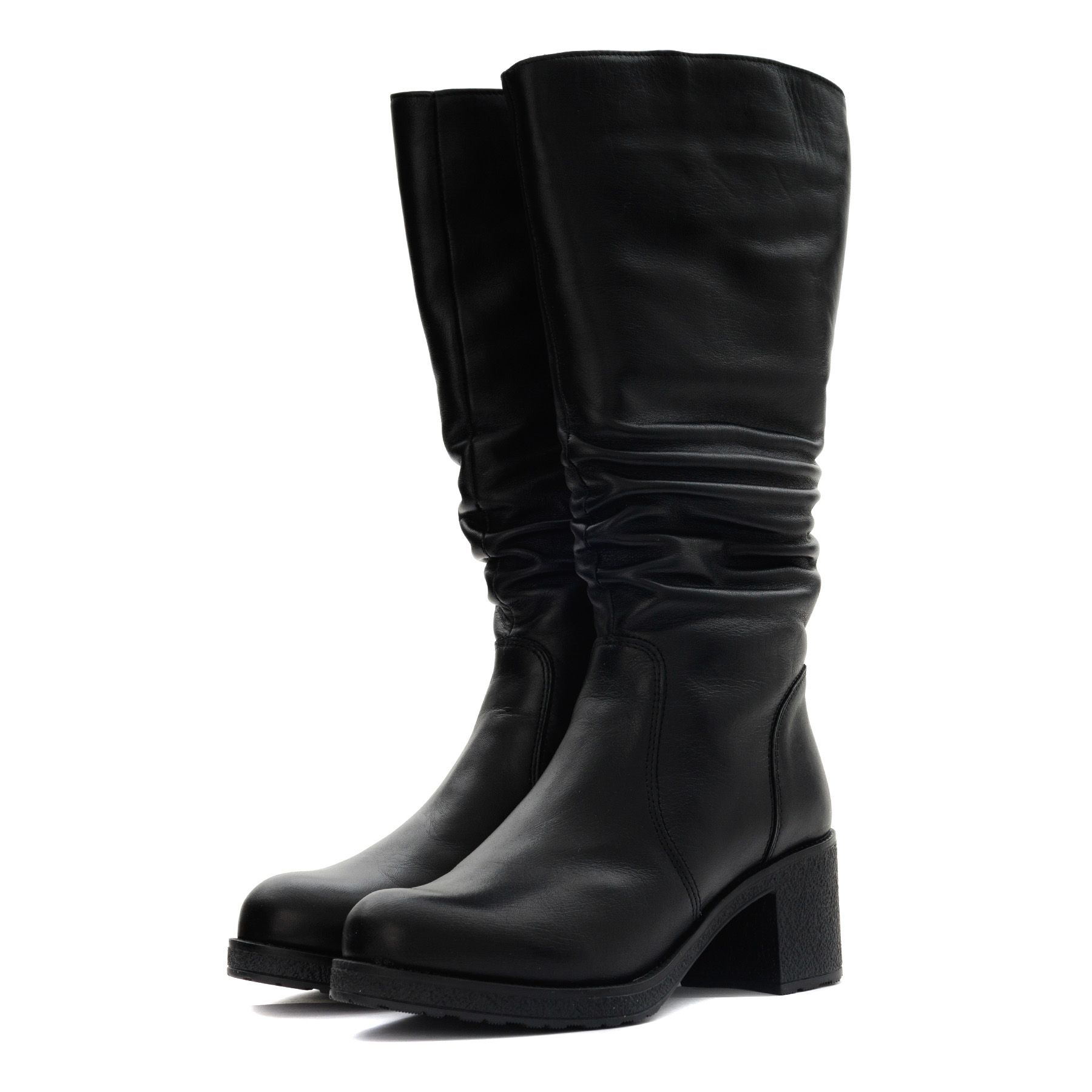Francesco Donni қара етіктері F1F1 QC729-02W08