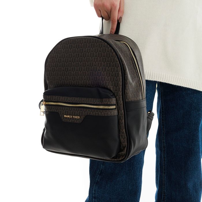 Чёрный рюкзак Marco Tozzi 2-61035-43-098