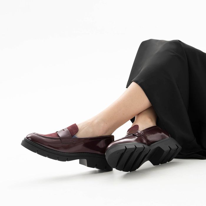 Красные лоферы Tamaris 1-24313-42-534/200