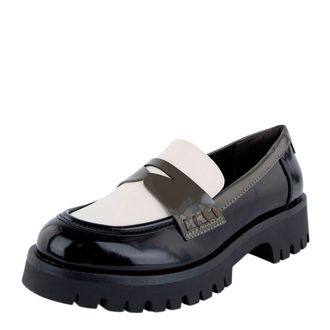 Зелёные лоферы Tamaris