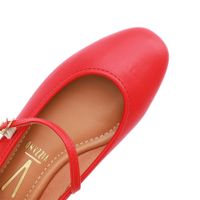 Vizzano қызыл балеткалары 1432.101.7286-86347